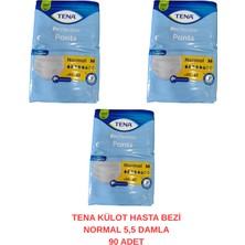 Tena Külot Hasta Bezi Normal 5,5 Damla Medium Beden - 90 Adet