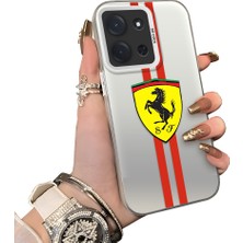 HONTINGA Poco C85 ile Uyumlu Kılıfı Silikon Kenar Sert Arka Düşüme Önleyici Basitlik Anti Düşme Kamera Korumali Ferrari Desen Telefon Kılıfı Kadın ve Erkek Için Uygundur K1-1109