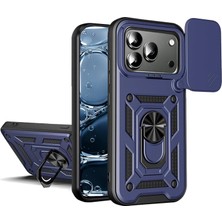 Gpack Honor 600 Pro Kılıf Pars Yüzüklü Standlı + Ekran Koruyucu