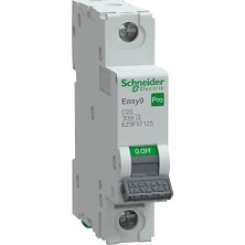 Schneider EZ9F57125 ,easy9/6ka 1-FAZ/1X25A C-Tip Otomatik Sigorta