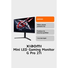 Xiaomi G Pro 27I P27QBA-RGPGL 27" 1 Ms 2k Pivot IPS 180 Hz Oyuncu Monitörü Teşhir