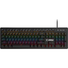 MSI Msı Forge GK300 Rgb Red Switch Kablolu Mekanik Oyuncu Klavyesi Outlet