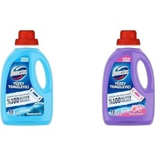 Domestos Seti | Yoğun Kıvam Okyanus 1500 ml X1 + Çiçekleri Maksimum Hijyen Tüm Yüzeyler Için 1500 ml X1