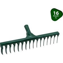 Titi Sapsız Metal Burgulu Tırmık 16 Diş