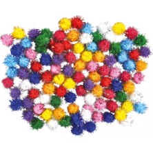 Evenart 30 mm  Pompon Metalik  50'li Paket