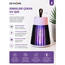 Empressco Deyhome Elektrikli Sinek Öldürücü Lamba USB Şarjlı Uv Işıklı Sivrisinek Kovucu ve Tuzak Lambası | Sessiz Çalışma | Taşınabilir Tasarım - Fiyatı, Yorumları