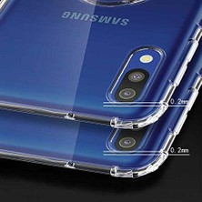 Galaxy A10 ile Uyumlu Kılıf Silikon Mavi