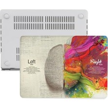 MacBook Air 13 Inç Kılıf Uyumlu A1466 A1369 Ince Hafif Tpu Sert Kapak Darbe Emici Lazer Baskı Koruyucu Hard Shell Çizilmez Şeffaf Tasarım Karışık