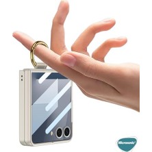 Galaxy Z Flip 7 Için Kılıf Ring Fall Magsafe Lila [galaxy Z Flip 7 ile Uyumlu Kılıf - Lila]
