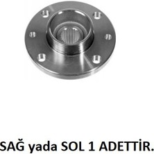 Ön Teker Porya Rulmansız Megane 2 Clio 2-3-4 Logan 1-2 Sandero 1-2 121MM. 4 Delik 402022048R Motortec RNT0937