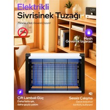 Empressco Asua Çift Ampullü Elektrikli Sineklik Sivrisinek Kovucu Yakalama Cihazı 30 M² Etkili Sinek Kovucu - Fiyatı, Yorumları