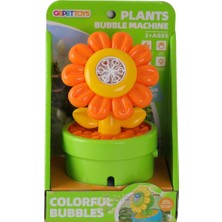 Gepettoys P82308 Işıklı Baloncuk Çıkaran Saksılı Çiçek