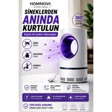 Empressco Homnova Uv Sinek Kovucu Lamba Usb’li Elektrikli Sinek Öldürücü Sessiz Kimyasalsız Sivrisinek Cihazı - Fiyatı, Yorumları