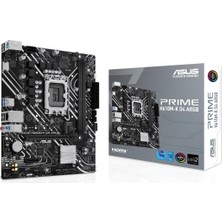 Asus Prıme H610M-K D4 Argb Intel H610 Soket 1700 Ddr4 3200MHZ Matx Gaming (Oyuncu) Anakart