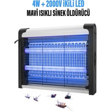 Empressco Exenar Elektrikli Uv Sivrisinek Yok Edici Sinek Öldürücü Mavi Işık 4W 2000V Iki LED Asılabilir Zincir Askı - Fiyatı, Yorumları