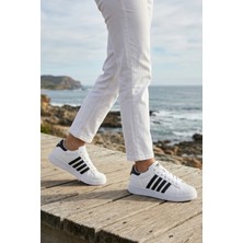 Walkway Senti G Beyaz Siyah Unisex Spor Ayakkabı