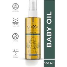 %100 Doğal Içerikli Bebek Masaj Yağı Baby Oil 100 ml