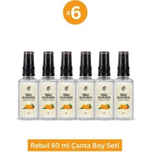 Rebul Mandarine Edc 6 x 50 ml Kolonya