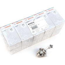 Bross Otomotiv Kısa Uzun Far Sis Lambası Için 10 Adet Bosch Basıc Seri 1987302803 12V 60/55W H4 Halojen Far Ampulü