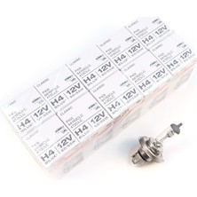 Bross Otomotiv Kısa Uzun Far Sis Lambası Için 10 Adet Osram Classıc Seri 64193CLC 12V 60/55W H4 Halojen Far Ampulü