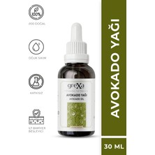 %100 Saf Avokado Yağı Soğuk Sıkım 30 ml