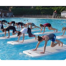 Ckspor Luxury Aqua Mat Havuz Deniz Matı Şişme Spor Egzerisz Yoga  Aqua Matı