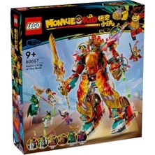 80057 Monkie Kid Nezha'nın Ateş Çemberi Robotu