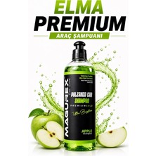 Magurex Elma Kokulu Oto Yıkama Şampuanı 400 ml - Ekstra Parlaklık Veren Konsantre Araç Şampuanı