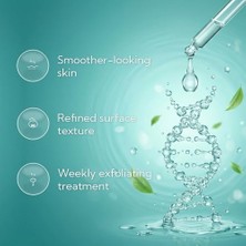 Aha Peeling Serum - Glikolik ve Laktik Asit Yüz Peelingi - Papatya ile Hafif Kimyasal Peeling - Haftalık Kullanım - 30ML