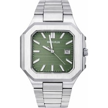 Swiss Plus Erkek Kol Saati - Signature Collection - Model-7 RS23146 Green/silver