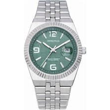Swiss Plus Erkek Kol Saati - Signature Collection - Model-2 ST3442AGS Green/silver