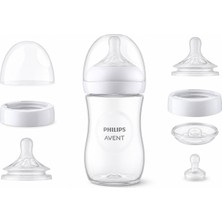 Philips Avent Natural Response Bebek Biberonu 260 ml 3-6 Ay – Anti Kolik, Bpa Içermeyen Natural Response Emzikli Biberon