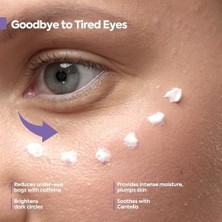 Care Göz Altı Kremi – Morluk ve Şişlik Karşıtı –%5 Kafein +%2 Hyalüronik Asit – Kırışıklık, Torba ve Ince Çizgiler Için Aydınlatıcı Göz Kremi – Kore Esintili Göz Çevresi Kremi, 40 ml (3 Paketi)