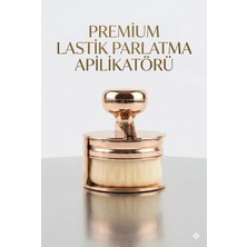 Magurex Lastik Parlatıcı Aplikatör Fırçası - Ergonomik Standlı Lastik Parlatma Fırçası