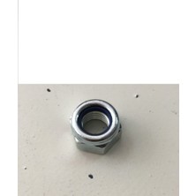 Norm M12 Galvaniz Kaplı Fiberli Somun Dın 985 - (50 Adet)
