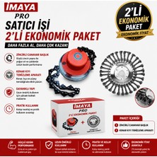 İmaya 2'li Eko Paket | Zincirli Canavar Başklık + Kenar Temizleme