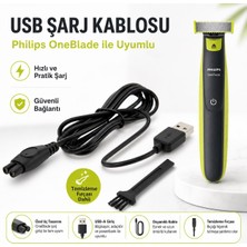 Supervac Philips QP2824/10 Oneblade Yüz ve Vücut Şekilendirici Ile Uyumlu Şarj Kablosu