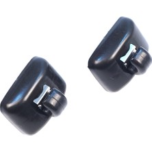 Bross Otomotiv Audi A1 A3 A4 B7 B8 B9 A5 A6 C6 Q2 Q3 Q5 Tt Seat Exeo Için 2x Güneşlik Tutucu Ayak Klipsi Siyah Renk