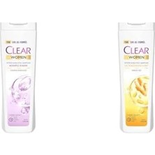 Clear Komple Bakım Vitamin Kompleksi Kepeğe Karşı Etkili Şampuan 350 Ml(1) Clear Saç Dökülmesine Karşı Zencefil Özü Kepeğe Karşı Etkili Şampuan 350 Ml(1)