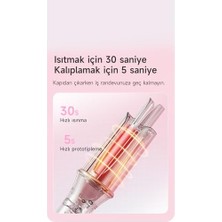 Karok Ticaret Otomatik Saç Maşası Kalın Su Dalgası 32MM - 30 Saniyede Isınma (Pembe)