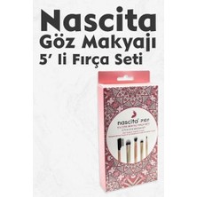 Professional Göz Makyaj 5' Li Fırça Seti