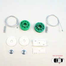 Bross Otomotiv Mercedes S cl C140 W140 1992-1999 Coupe CL420 CL500 cl 600 Için Arka Sağ Veya Sol Cam Kriko Seti
