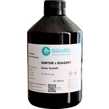Gündüz Kimya Sartur Reaktifi | Sartur's Reagent | 500 ml