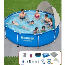 Bestway Gölgelikli Prefabrik Full Havuz Seti 305X76CM BW565 56677