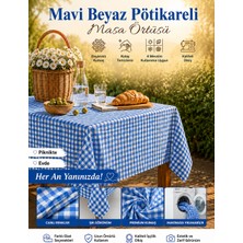 Ases Design Mavi Pötikareli Piknik Örtüsü