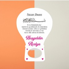 Hedef Plus 20 Adet Nazar Dualı Balon Magnet Açacak Yeni Doğan, Doğum Günü, Mevlit, Bebek Hediyelik