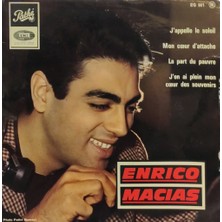 Kadıköy Plak Kulübü Enrico Macias – J'appelle Le Soleil 45'lik