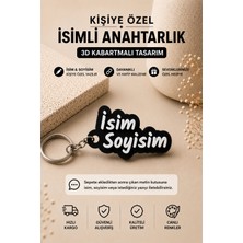 Zifiri Arts Kişiye Özel Isimli Anahtarlık