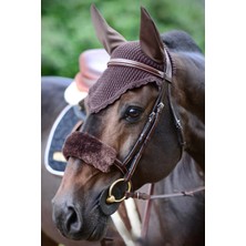 Kentucky Horsewear Kuzu Yünlü Burun Kayışı Koruyucu Kaplama