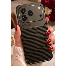 Nezih Case Honor 600 Pro Uyumlu Kamera Korumalı (Karbon Tasarım) Koruyucu Lüx Silikon Kılıf